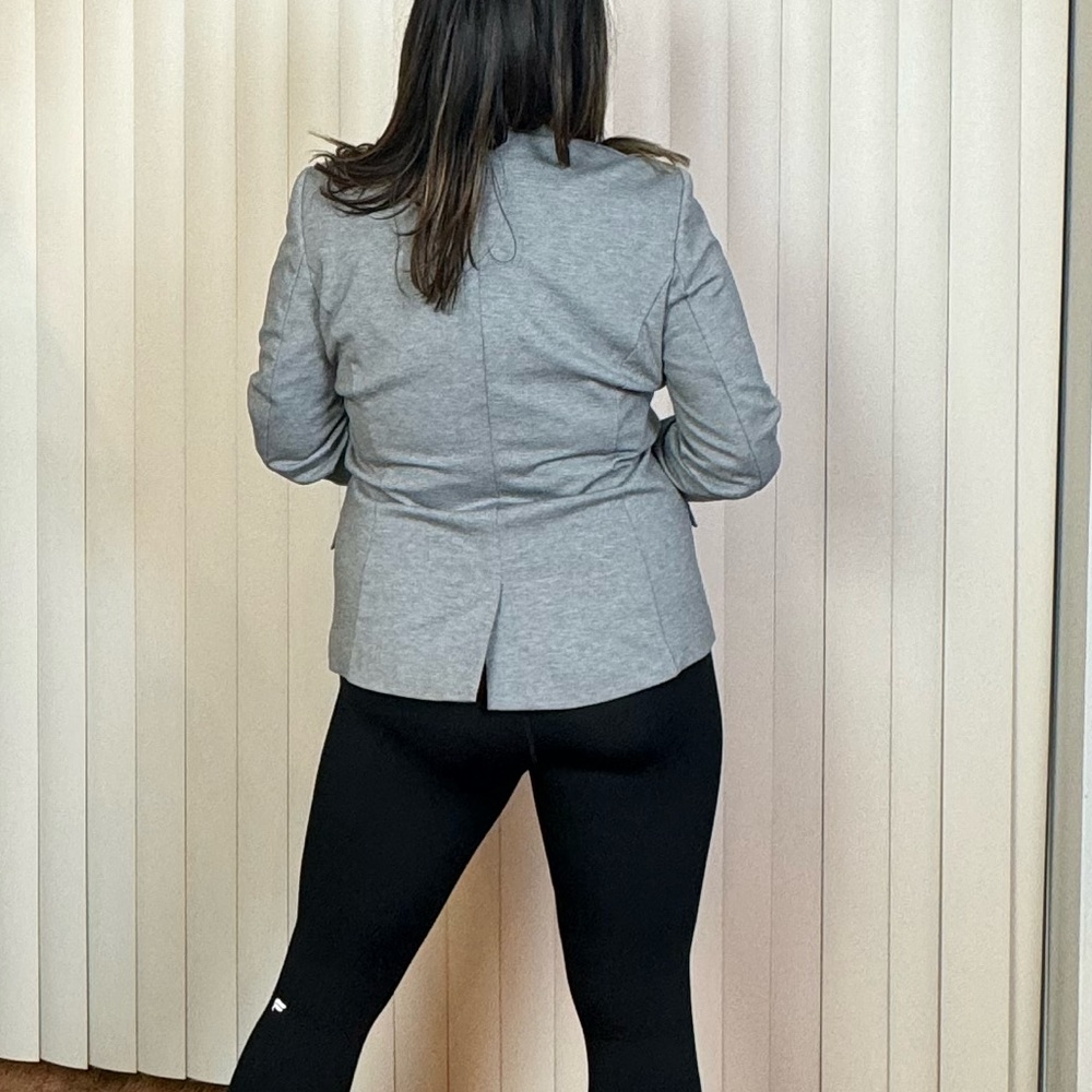 H&M Medium Gray/Grey Blazer Size 12 - Picture 6 of 6